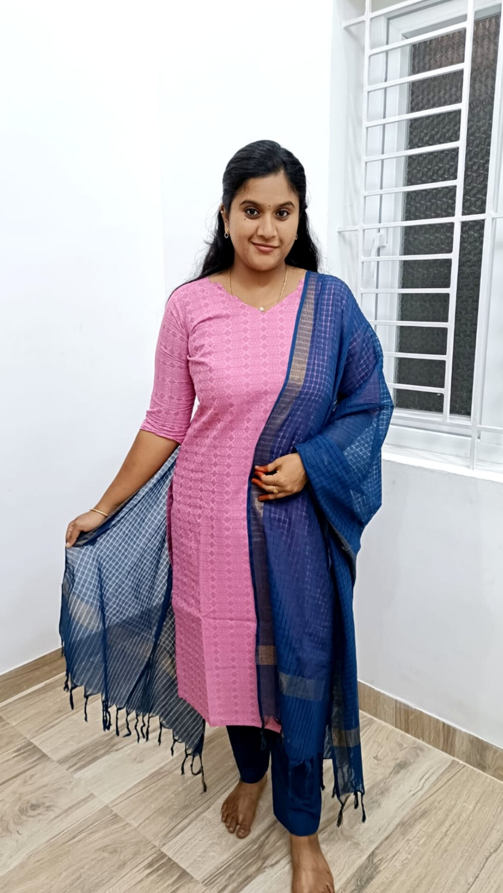 Pure Cotton Jacquard Weaving Cotton Suit set